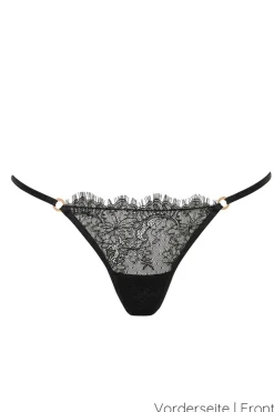Bluebella - Peony Negligé und String Set - Schwarz