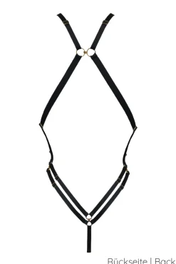 Bordelle Lingerie - Circe Body Harness - Schwarz