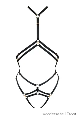 Bordelle Lingerie - Circe Body Harness - Schwarz