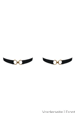Bordelle Lingerie - Circe Strap Garters Set - Schwarz