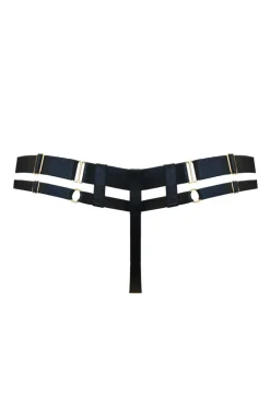 Bordelle Lingerie - Scala Thong G-String - Schwarz