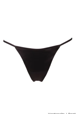 Cotton Club Seide - String - Sublime - Schwarz