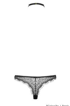 Maison Close - Accroche Coeur Harness String - Schwarz