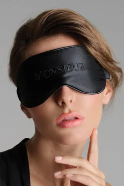 Maison Close - Augenmaske Monsieur - Schwarze Seide