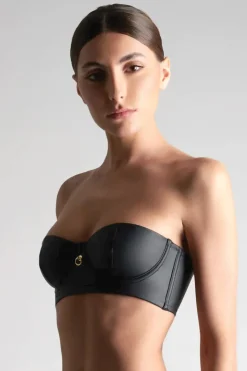 Maison Close - Chambre Noire Bustier BH - Wetlook Schwarz