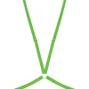 Maison Close - Corps a Corps Harness - Grün/Gold