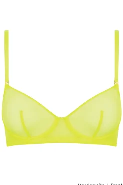 Maison Close - Corps a Corps Neon Balconette BH - Gelb/Gold