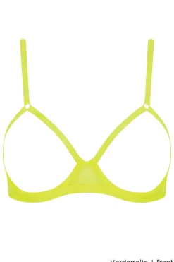 Maison Close - Corps a Corps Neon Ouvert BH - Gelb/Gold