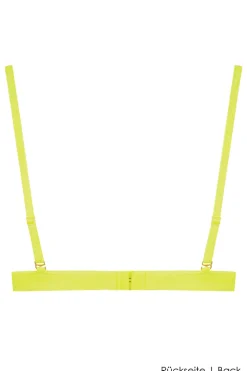 Maison Close - Corps a Corps Neon Triangel BH - Gelb/Gold