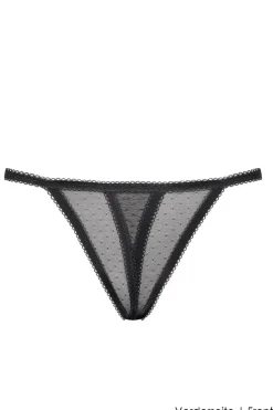 Maison Close - Inspiration Divine String Ouvert - Schwarz