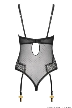 Maison Close - Inspiration Divine Body Ouvert - Schwarz