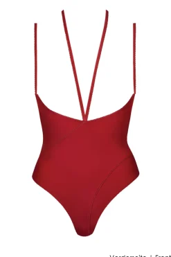 Maison Close - Le Petit Stringbody Ouvert - Rot