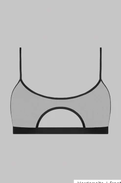 Maison Close - Pure Tentation Sheer Bralette - Schwarz