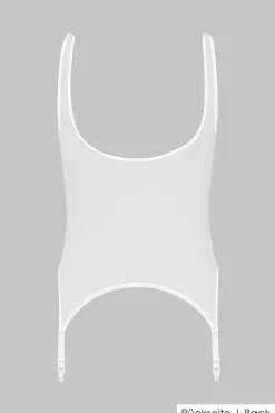 Maison Close - Pure Tentation Sheer Torselette - Weiss