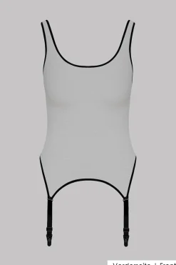 Maison Close - Pure Tentation Sheer Torselette - Schwarz