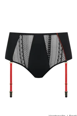 Maison Close - Sacre Coeur Taillenslip Ouvert - Schwarz