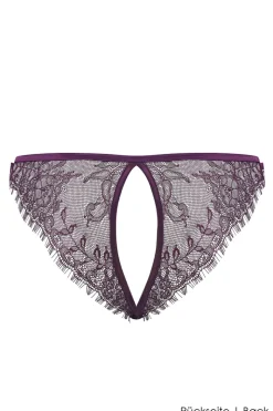 Maison Close - Villa Satine Slip Ouvert - Violett