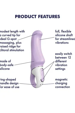 Satisfyer - Charming Smile G Punkt Vibrator - Lavendel