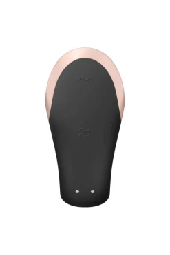 Satisfyer - Double Love Remote Paarvibrator - Schwarz