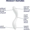 Satisfyer - Rrrolling Pleasure G-Punkt Vibrator - Weiss