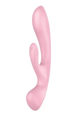 Satisfyer - Triple Oh Pink Rabbitvibrator - Rosa